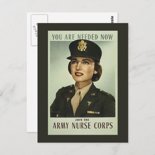 ヴィンテージナース隊はがき ポストカード (正面/裏面)