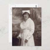 ヴィンテージナース ポストカード (正面/裏面)