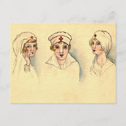 ヴィンテージナース ポストカード (正面)