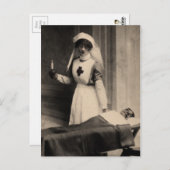 ヴィンテージナース ポストカード (正面/裏面)