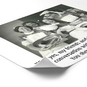 ヴィンテージナース – 仕事の粗筋の話を共有， ポスター (角)