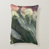 ヴィンテージナール、海洋生物クジラ海動物 アクセントクッション (裏面(縦))