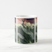 ヴィンテージナール、海洋生物クジラ海動物 コーヒーマグカップ (中央)