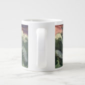 ヴィンテージナール、海洋生物クジラ海動物 ジャンボコーヒーマグカップ (裏面)