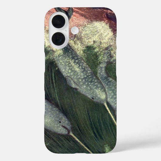 ヴィンテージナール、海洋生物クジラ海動物 Case-Mate iPhoneケース (裏面)