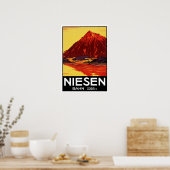 ヴィンテージニエセンバーンスイストラベル ポスター (キッチン)