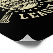 ヴィンテージニグロ野球黒人歴史月間 ポスター (角)