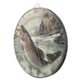 ヴィンテージニジマス漁師魚釣りfor Fish ダーツボード (正面右)