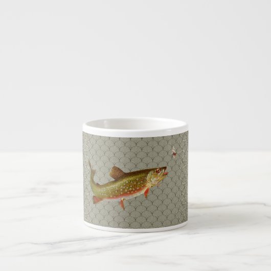 ヴィンテージニジマス・フライ エスプレッソカップ (正面)