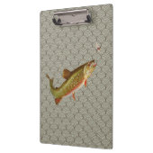 ヴィンテージニジマス・フライ クリップボード (左)