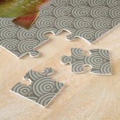 ヴィンテージニジマス・フライ ジグソーパズル (側面)