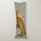 ヴィンテージニジマス・フライ ボディピロー (正面縦)