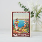 ヴィンテージニスレインコートダジュール ポストカード (スタンド正面)