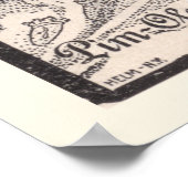 ヴィンテージニセルオリーブ油Ad from 1899 ポスター (角)