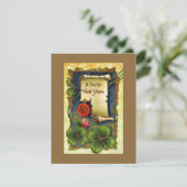 ヴィンテージニューイブパーティの招待状 招待状 (スタンド正面)