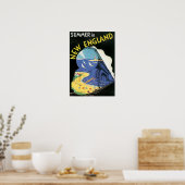 ヴィンテージニューイングランド列車広告 ポスター (キッチン)