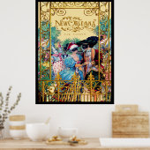 ヴィンテージニューオーリンズのポスター ポスター (キッチン)