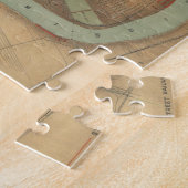 ヴィンテージニューオーリンズの地図(1919) ジグソーパズル (側面)