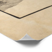 ヴィンテージニューオーリンズの絵図(1884) ポスター (角)