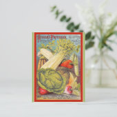 ヴィンテージニューオーリンズガーデニング種子 ポストカード (スタンド正面)