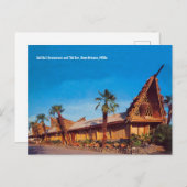 ヴィンテージニューオーリンズティキバー歴史写真 ポストカード (正面/裏面)