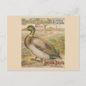 ヴィンテージニューオーリンズルイジアナレトロ糖蜜 ポストカード (正面)