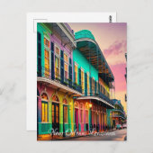 ヴィンテージニューオーリンズルイジアナ ポストカード (正面/裏面)