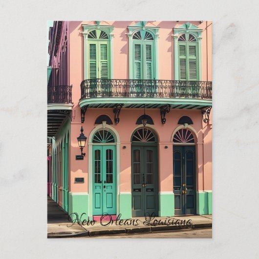 ヴィンテージニューオーリンズルイジアナ ポストカード (正面)