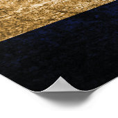 ヴィンテージニューオーリンズ国旗 ポスター (角)