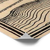 ヴィンテージニューオーリンズ・ルイジアナの地図(1798) ポスター (角)