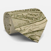 ヴィンテージニューオーリンズ・ルイジアナの地図(1919) ネクタイ (ロール)