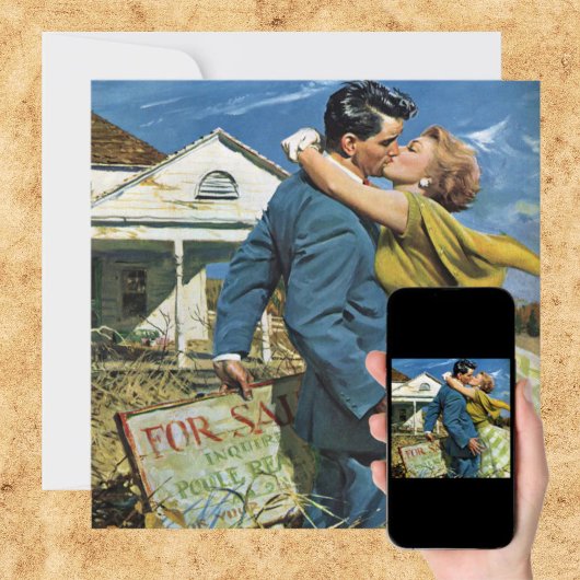 ヴィンテージニューキスをするリュウズ,引っ越し祝いパーティーパーティー 招待状