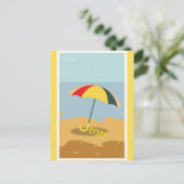 ヴィンテージニュージェルセルショアトラベル ポストカード (スタンド正面)