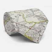 ヴィンテージニュージャージーの地図(1889) ネクタイ (ロール)