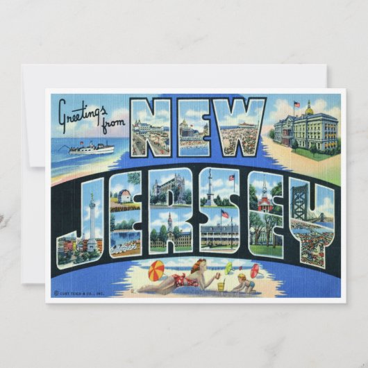 ヴィンテージニュージャージー カード (正面)