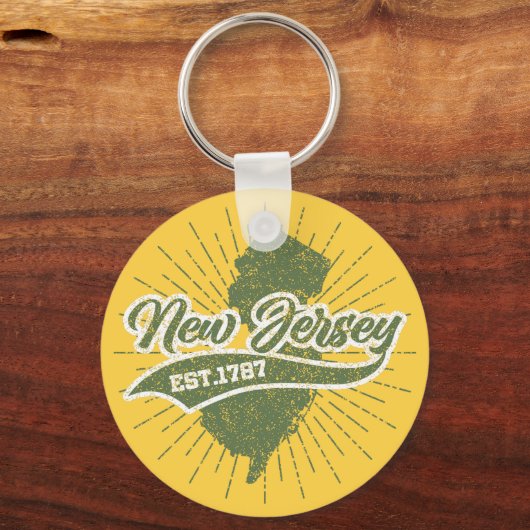 ヴィンテージニュージャージー キーホルダー (正面)