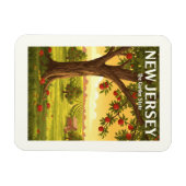 ヴィンテージニュージャージー マグネット (横)