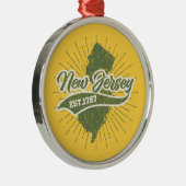 ヴィンテージニュージャージー メタルオーナメント (右)