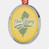 ヴィンテージニュージャージー メタルオーナメント (左)
