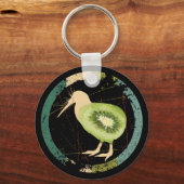 ヴィンテージニュージーランドキウイ キーホルダー (正面)