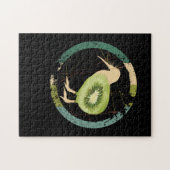 ヴィンテージニュージーランドキウイ ジグソーパズル (横)