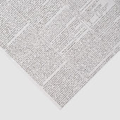 ヴィンテージニュースプリントB&Wデクページティッシュペーパー 薄葉紙 (詳細)