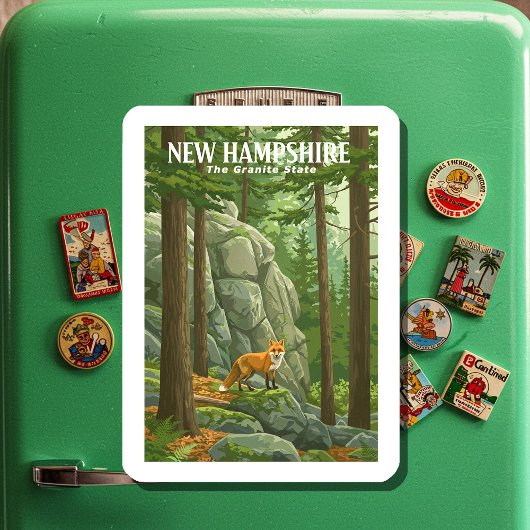 ヴィンテージニューハンプシャー マグネット