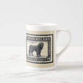 ヴィンテージニューファンドランド犬 ボーンチャイナマグカップ (右)