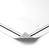 ヴィンテージニューヘブンコネチカットの地図(1893) BW ポスター (角)