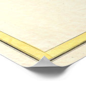 ヴィンテージニューヘブンハーバーの地図(1872) ポスター (角)