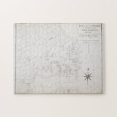 ヴィンテージニューベルンNCの地図(1769) ジグソーパズル (横)