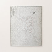 ヴィンテージニューベルンNCの地図(1769) ジグソーパズル (縦)