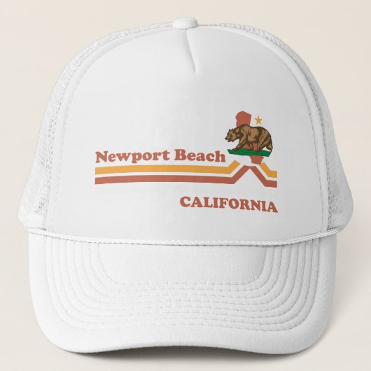 ヴィンテージニューポートビーチカリフォルニア キャップ (正面)