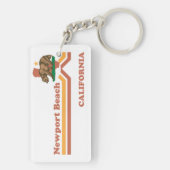 ヴィンテージニューポートビーチカリフォルニア キーホルダー (裏面)
